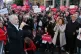 Labour leader Jeremy Corbyn speaking at a rally in Glasgow w