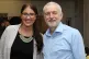 Labour leader Jeremy Corbyn and MP Laura Pidcock in Geraldin