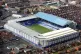 HOSTING THE GUNNERS: An aerial view of Goodison Park, home o