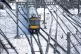 A ScotRail train leaves Edinburgh's Waverley Station