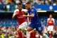 Chelsea's Eden Hazard (right) and Arsenal's Henrikh Mkhitary
