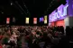 Delegates wait for Labour leader Jeremy Corbyn's keynote spe
