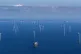 A windfarm in the Irish Sea off the coast of Cumbria