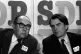 oy Jenkins (left) and Dr David Owen at the launch of the new