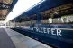 A Caledonian Sleeper train at Edinburgh Waverley Station