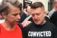 NATIONALISTS: Tommy Robinson with Katy Hopkins as he arrives