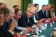 Boris Johnson sits with his cabinet, two-thirds of which wer