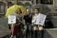 Protesters at the Global Climate Strike in Glasgow