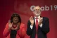 Diane Abbott and Jeremy Corbyn on stage at the Labour Party 