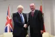Prime Minister Boris Johnson and Turkish President Recep Tay