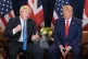 Boris Johnson and Donald Trump. US Trade Representative Robe