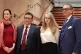 (left to right) Annunziata Rees-Mogg, Lance Anisfeld, Lucy H