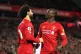 Dynamic duo: Liverpool’s Mo Salah (left) and Sadio Mane ar