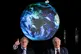 The Prime Minister Boris Johnson (left) and Sir David Attenb