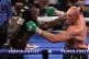 Deontay Wilder (left) and Tyson Fury in the ring in 2020