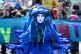 The 'Blue Rebels' at an Extinction Rebellion peaceful protes