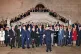 Boris Johnson alongside the newly elected Conservative MPs a