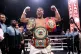 Heavyweight boxer Anthony Joshua