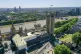 An aerial view of central London showing the the House of Lo