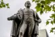 
A statue of former British prime minister Sir Robert Peel i