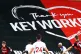 A banner reading 'Thank You Key Workers' in the stands durin