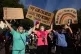 NHS workers march from St Thomas' Hospital to Downing Street