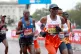 Kenya's Eliud Kipchoge in action during the Men's Elite Race
