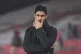 Arsenal manager Mikel Arteta on the touchline during the Pre