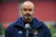 Scotland manager Steve Clarke being interviewed before the U