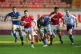 Wales' Gareth Davies (second left) breaks through on his way