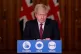 Prime Minister Boris Johnson during a news conference in res