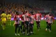 Brentford's Ivan Toney (centre) celebrates scoring his side'