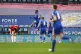 Leicester City's Kelechi Iheanacho (centre) celebrates scori