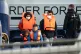 A young family picked up in the English Channel by the Borde