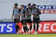 Newcastle United's Joe Willock celebrates with his teammates