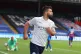 Manchester City's Sergio Aguero celebrates scoring their sid