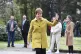 Nicola Sturgeon in Airdale, Lanarkshire, at the weekend afte