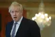 Prime Minister Boris Johnson speaks during a press conferenc
