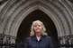 Joy Dove outside the High Court in London following a hearin