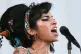 Amy Winehouse performs during the Oxegen Festival 2008 at th