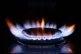 A lit ring on a gas hob at a home in north London
