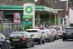 Queues for petrol