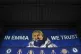 WSL’s most successful manager: A banner in the stands with