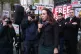 Stella Morris outside the High Court in London, after the fi