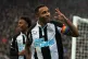 Newcastle United's Callum Wilson celebrates scoring their si