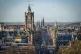 A view of the Edinburgh skyline showing the Balmoral Clock a