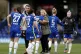 Chelsea Women's head coach Emma Hayes (third right) celebrat