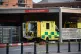 An ambulance outside the Emergency department at Gloucesters