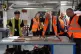 Prime Minister Boris Johnson meeting students at Blackpool a