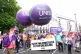 Unison members and members of the public gather on Portland 